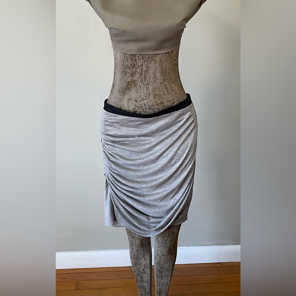 Helmut Lang - cotton mini skirt